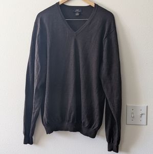346 Brooks Brothers Merino Wool Sweater Brown